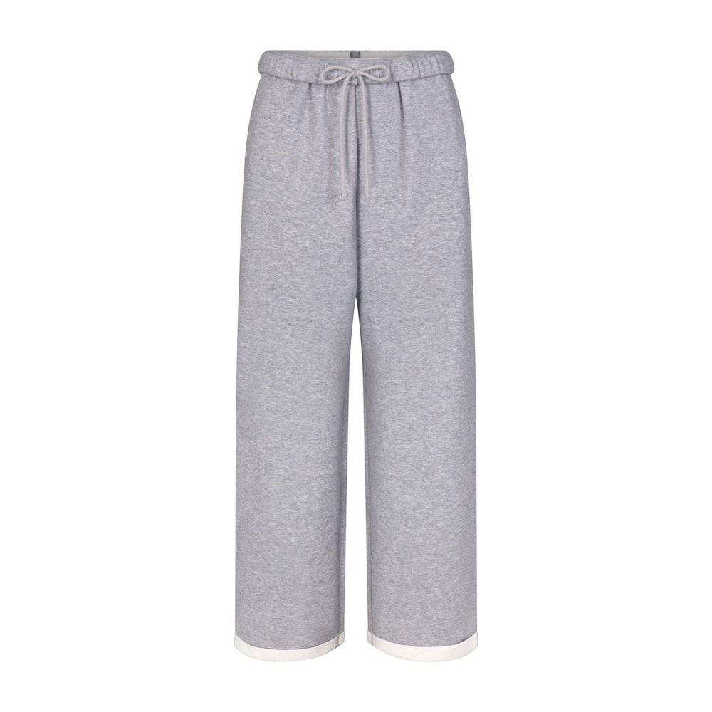 NWT Skims Cotton Fleece Straight Leg Pants